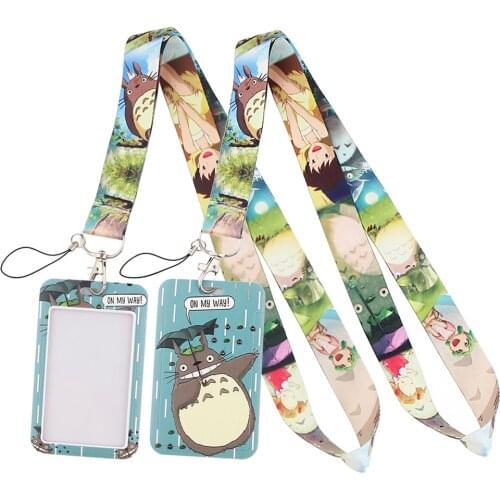 LT32 Anime Cute Lanyards for Key Neck Strap lanyard card ID Holder Gym Key Chain Key Holder DIY Hang Rope Key Rings Kids Gifts