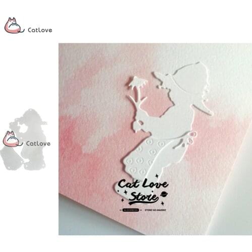 Lovely Child Kid Metal Cutting Dies Stencils For DIY Scrapbooking Paper Card Decorative Craft Dies Embossing Die Cuts New 2019
