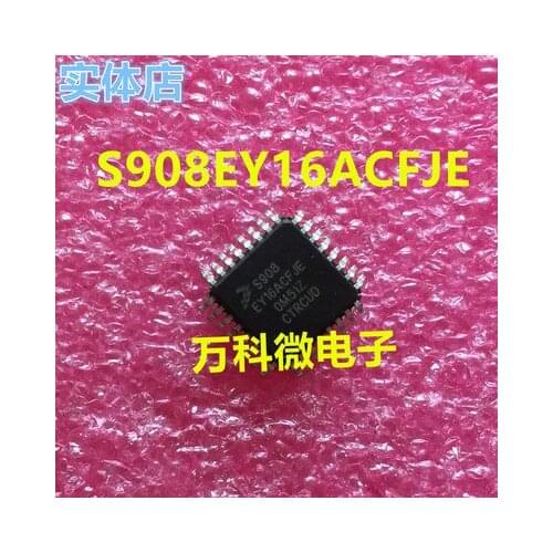 New10piece S908EY16ACFJE S908GZ60CFAE S908GZ60MFAE MC9S12DG256CFUE MK30DX256VLL7 MC908AZ60AVFU MK10DN512ZVLL10 MC68HC908JL8MFAE