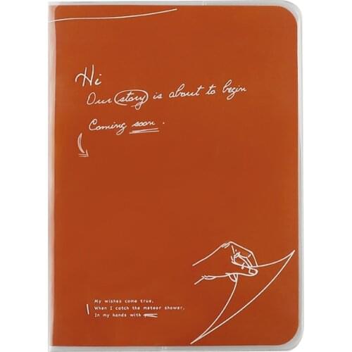 2021 New NOTE FOR PVC Suit For Standard A6 Fitted Journal Cover (Not For Paper Book) 1 Piece