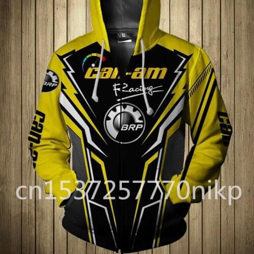 2021 New Can-Am Hoodie Harajuku 3D Anime Sweatshirt Mens Clothing Hooded Sweatshirt High Quality Streetwear Oversized Hoodie