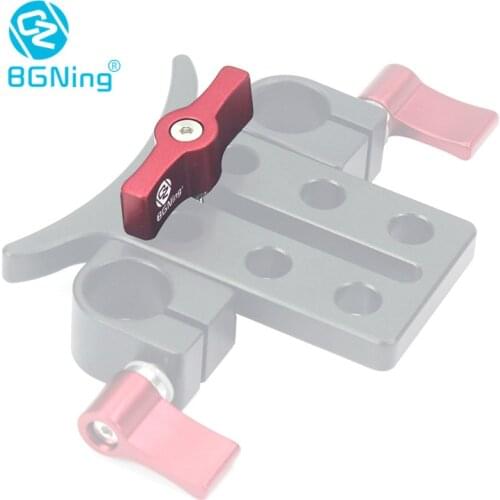 BGNing Adjustable Hand Tighten Screw 17mm 20mm M4 M5 Thread L Shape/T shape Locking Screw Clamp Wrench Spanner Camera Accessory