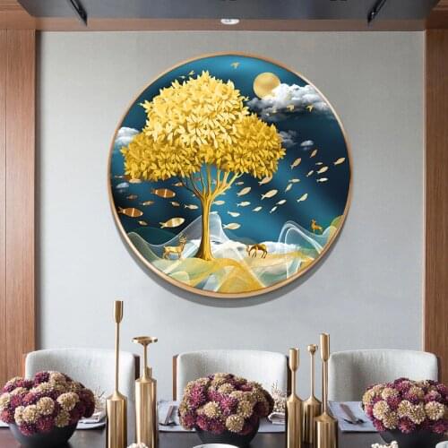 Needlework,DIY Printed Elk scenery Cross stitch Sets For Full embroidery Cross-Stitch kit home decoration