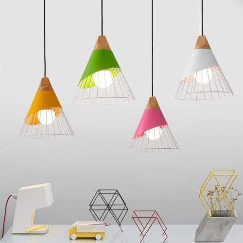Modern Nordic AMBIT Pendant Lights Denmark Colored Macaron Aluminum LED pendant lamp Kitchen Restaurant Light Ceiling Fixtures