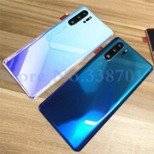 For Huawei P30 Pro Back Battery Cover Rear Glass Door Housing Case VOG L04 With Camera Lens