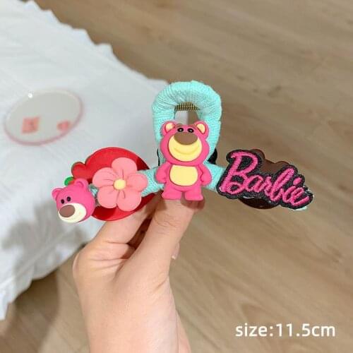 Strawberry Bear Grab Womens Summer Big Back Hair Claws Headpiece Jewelry Cartoon Shark Clip Fashion Accessories for Women