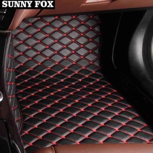 Car floor mats for Land Rover Discovery 3/4 freelander 2 Sport Range Sport Evoque 5D car styling carpet liner