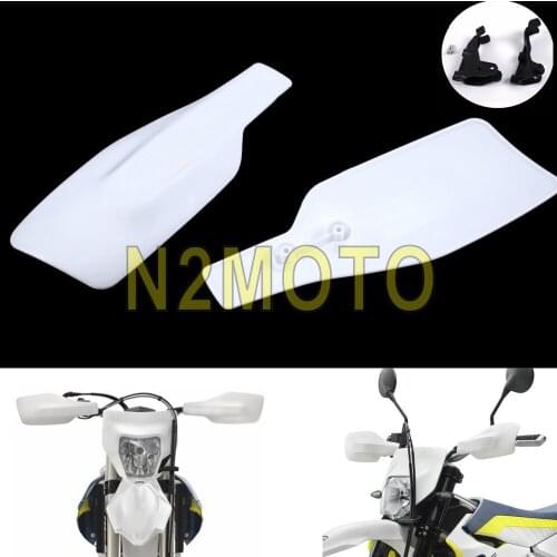 Motocross Dirt Bike White Handguard Hand Guards Protection for FC250 TC125 FE501 TE300 FX TX 125 250 350 501 2016-2017 MX Enduro