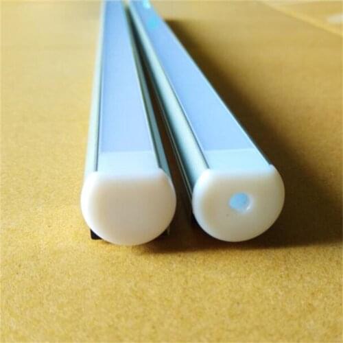 Free Shipping 2000mmX18.3mmX16mm LED Aluminum Profile with Clear/milky Cover,End cap and clips Floor for led strip light bar