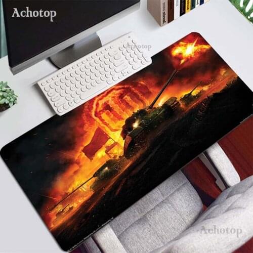 World of tanks Mouse Pad Large Anti-slip Gamer Gaming Mousepad Keyborad Mat XXL laptop Padmouse Desk Protection Gamer padMouse
