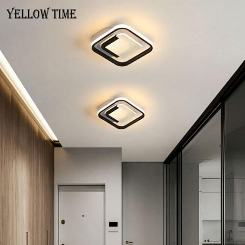 Small Aisle Lamp Modern LED Ceiling Lamp Home Ceiling Chandelier For Living room Bedroom Dining room Kitchen Corridor Light Gold