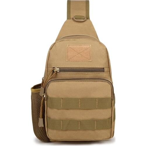 Multi-Functional Chest Bag Tactical Cross-Body Bag Camouflage Print Outdoor Sports Bag Chest Bag Single-Shoulder Cross-Body Bag