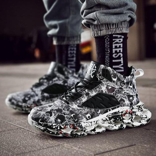 Plus Size 48 Men Casual Shoes Men Sneakers High Quality Lace-up Fashion Walking Shoes Breathable Thick Soft Sole Man Trainers