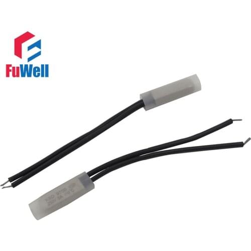 Normally Closed (NC) KSD9700 Temperature Controlled Switch Thermostat 40-85 Degrees Celsius Metal Shell