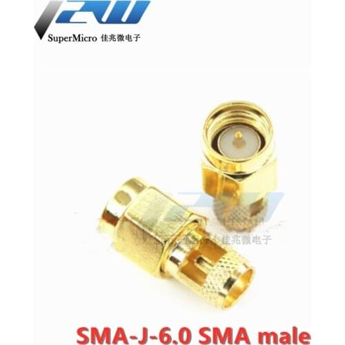All-copper RF coaxial connector SMA-J-6.0 Antenna connector antenna base SMA male antenna connector