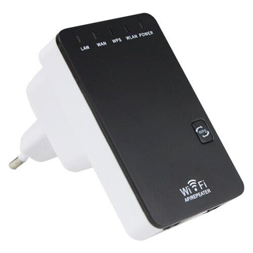 Repeater Wifi Wireless Router Extender AP Booster Amplifier LAN Client Bridge IEEE802.11b / g / n EU Plug Wi fi Roteador