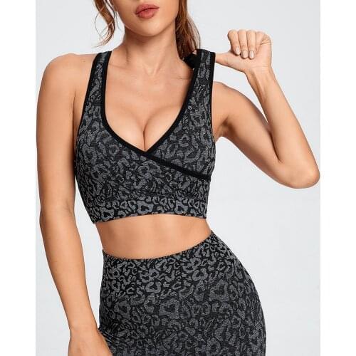 Sports Bra Crop Top Fitness Women Sportswear Feminine Sport Top Bras For Fitness Gym Female Underwear Running Push Up Lingerie