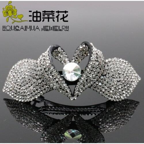 Love Butterfly Wedding Fashion Headdress for Bride Handmade Wedding Crown Floral Crystal Hair Accessories Hair Ornaments Crafts