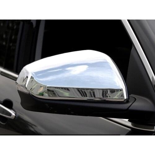 High Quality ABS Chrome Rearview Mirror & Covers Rain Eyebrow For Chevrolet Equinox 2017 2018 ACA015