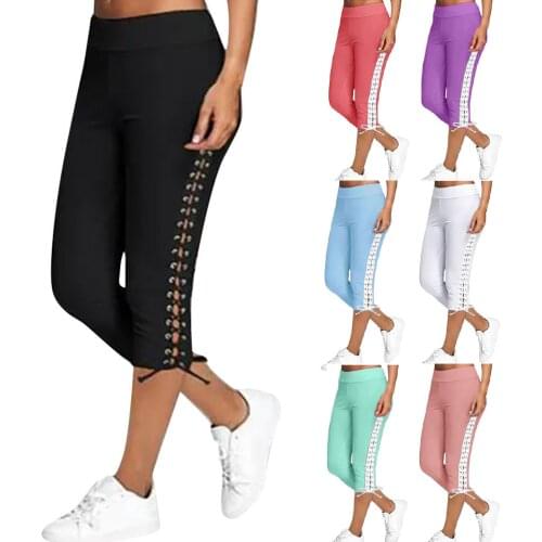 Женские укороченные брюки WHooHoo China At AliExpress