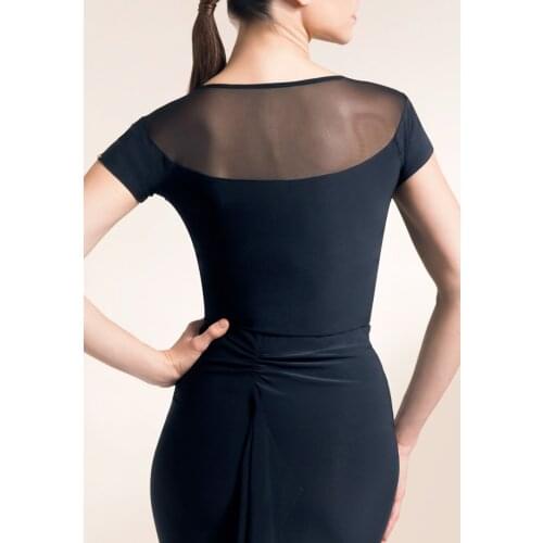 Exotic Dance Lading Dance Clothing Woman Adult New Pattern Practice Serve Dance Serve Dance Clothing Blouse T18007