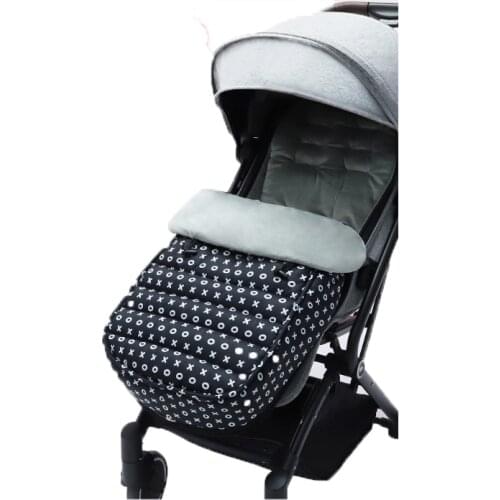 Winter Baby Stroller Sleeping Bag Newborn Thick Warm Foot Cover for Bebe Pram Wheelchair Universal Cushion Footmuff Accessories