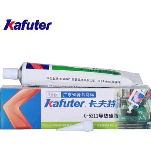 1PCS Kafuter K-5211 100g Thermal Conductive Silicone High-power LED Lamp Heat Sink Heat Special UPC Chipset Cooling Grease