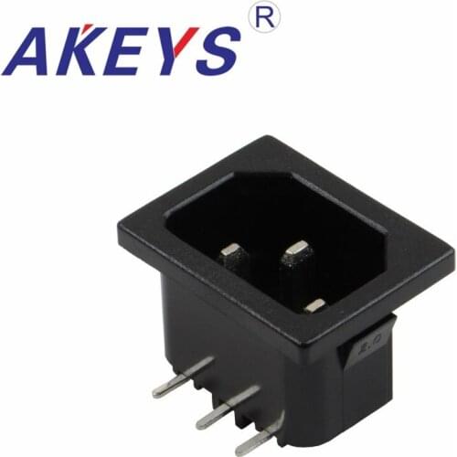 10 PCS AC-209 AC-05A SS-120C Universal plug Socket AC power socket switch for computer