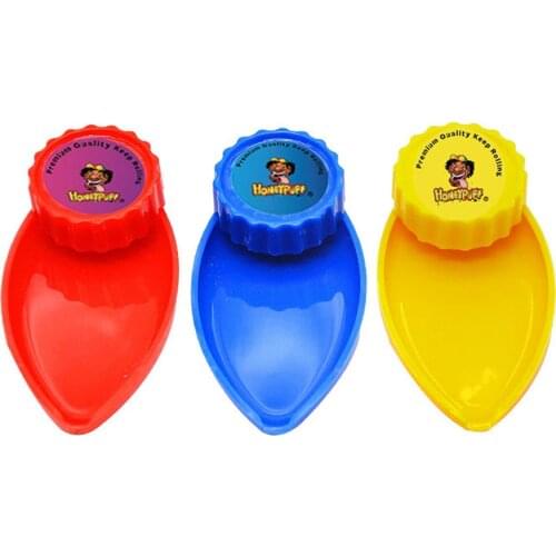 2-Layer Smoking Tool bacco Grinding ToCrusher Hand Mill Tobacco Grinder Container Unique Leaf Shaped Herb Spice Grinder Cigarett