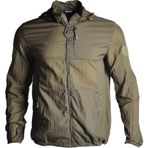 2021 FIshing Clothing Anti-UV Sun Protection Outdoor Hiking Jacket Anti-mosquito Long Sleeve Shirt Quick Dry Camouflage Hooded