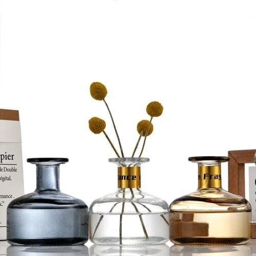 3pcs 300ml Fragrance Empty Bottles can use Rattan Sticks Purifying Air Aroma Diffuser Set Essential Oil Bottles for Room Office