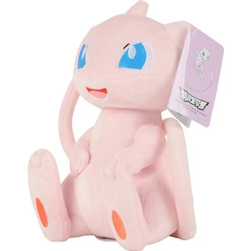 30cmTAKARA TOMY Pokemon Go dex Mew Plush toys Dolls Mew Pokémon Plush Stuffed Toys Christmas Gifts for Kids