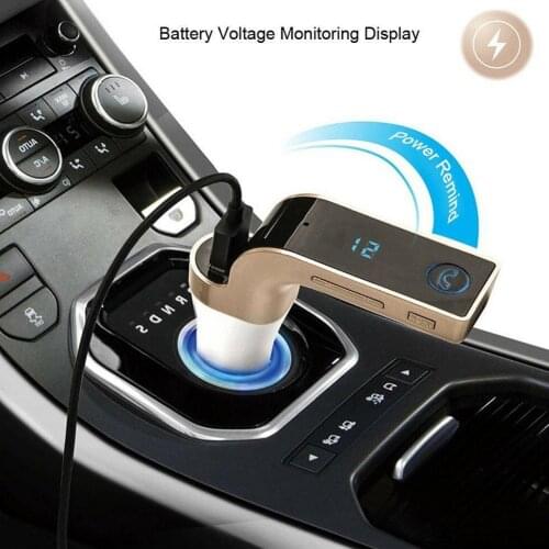 Car Handsfree Kit Bluetooth FM Transmitter Cigarette Lighter Type Radio MP3 Player USB Charger Car Automobile Accessories