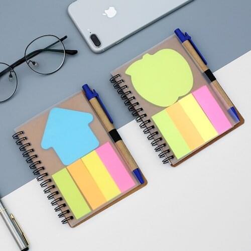 Note paper Coil Notebook 2022 Diary Spiral Journal A6 Notepad PP Cover Waterproof Material Notebooks School Office Supplie