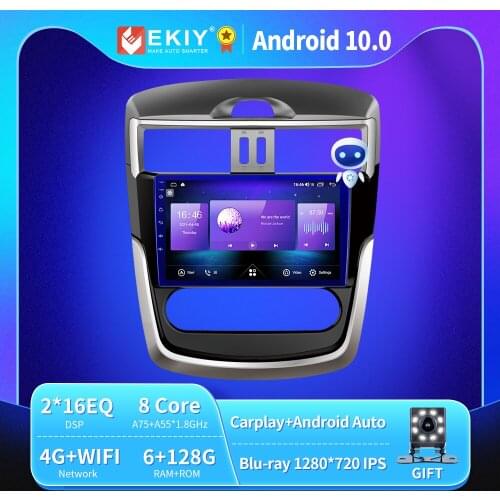 EKIY 6+128G 8 CORE Autoradio Android 10 For Nissan Serena 2016-2018 Car Radio Multimedia Blu-ray IPS Navi GPS Stereo no 2din DVD