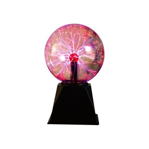 Electrostatic Ball Induction Glow Ball and Other Sound Control Ion Ball 8 10Inch Red Light Blue Light Technology Exhibition Ball