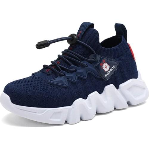 Boys Sneakers Children Shoes For Kids Sneakers Girls Casual Shoes Boys Shoes Breathable Mesh Elastic band Student Footwear 2020