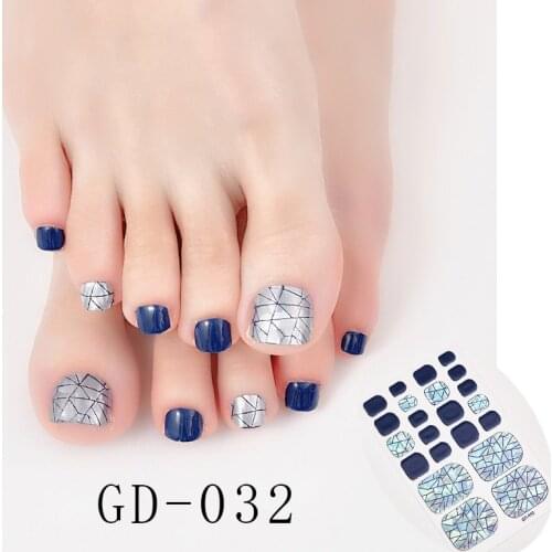 22 Tips/Sheet Minimalist Design Nail Wraps DIY Nail Stickers Designer Nail Decoration Colorful Nail Stickers Nail Tape Nails Art