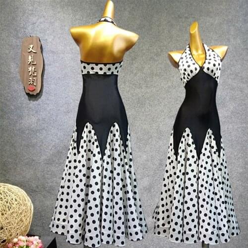 New ballroom dance competition dress dance ballroom waltz dresses standard dance dress women ballroom dress T010