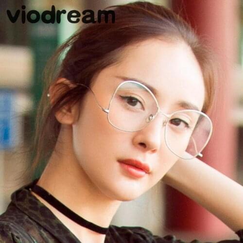 Viodream Alloy Retro Fashion Spectacle Frame Metal Ball legs Optical Prescription Eyewear Eyeglasses Frames Oculos De Grau