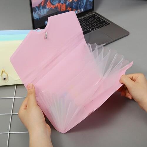 B6 File Bag Organizer Data Book Document Large Capacity File Pouch Bill Folder Holder Portfolio Office Stationery File Organizer