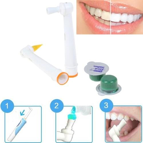 Teeth whitening polisher head Pin and Polish Paste oral hygiene kit Electric Toothbrush with Polish Cup