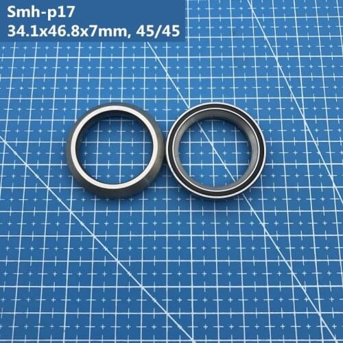 Rolamentos 1-1/4" 31.75mm Bicycle Headset Bearing Mh-p17s Th-970s Acb468s Smh-p17 Mh-p17 ( 34.1x46.8x7mm, 45/45) Repair Sus440