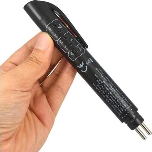 Brake Fluid Tester Automotive Brake fluid test pen,Brake Fluid Oil Detection Test Pen Detector DOT3 DOT4 DOT5.1 Auto Tester Tool