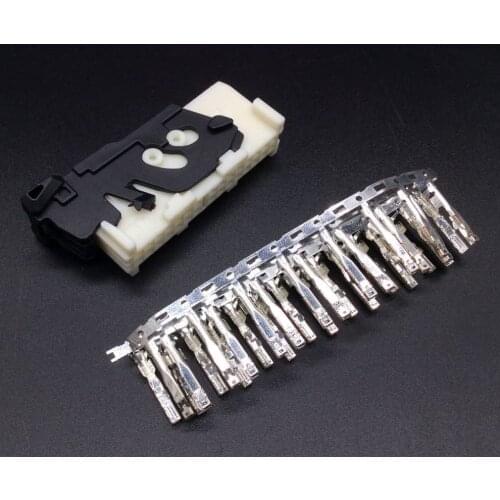 1pc for Toyota Prado power amplifier male female plug connector terminal extension cord 30PIN housing