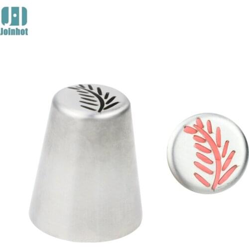 1 pc Christmas leaf Icing Piping Tips Special Russian Nozzle Cupcake Cake Decorating Pastry Baking Tools