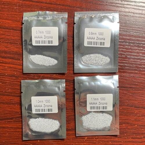 1000pcs AAAAA Grade White 0.7~5.0mm Loose cz Stone Round Cut Cubic Zirconia Synthetic stone