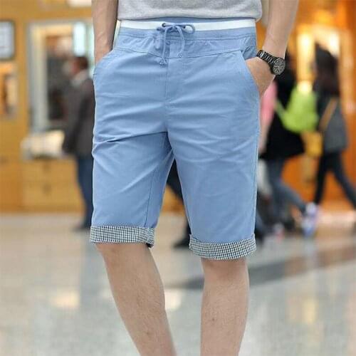 2021 Summer Mens Shorts Breeches Casual Bermudas Men Shorts Black White Color Shorts Classic Beach Quick Dry Shorts Men