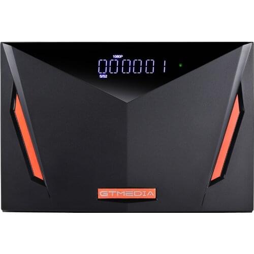 5PCS GTMedia V8 UHD 1080P DVB-S/S2/S2X+T/T2/Cable/ATSC-C/ISDBT Receiver PowerVu Bisskey H.265 Built-in Wifi V8 Nova Upgrade