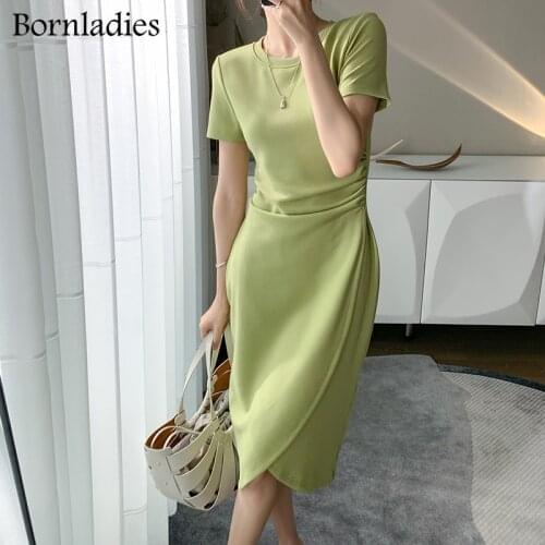 Bornladies Summer Cotton Dresses